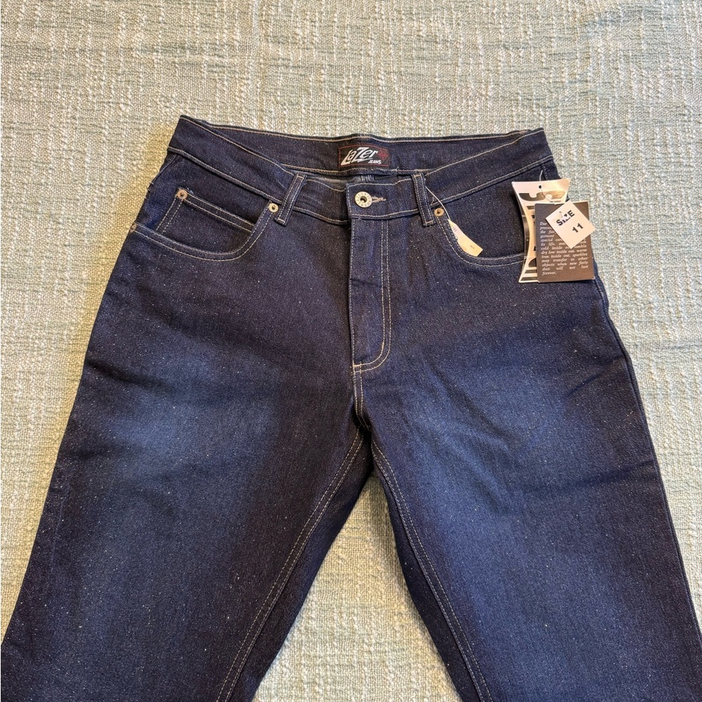 Vintage Lazer Jeans with sparkles and flare - Size 11